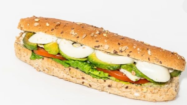 EGG AVOCADO HALLOUMI SANDWICH